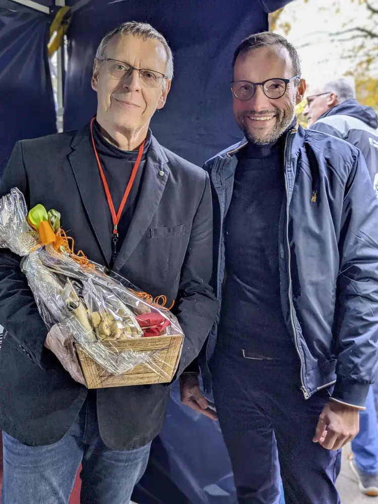 RWP 1000ster Aufzug Uwe Peltsch u. Thomas Redmann